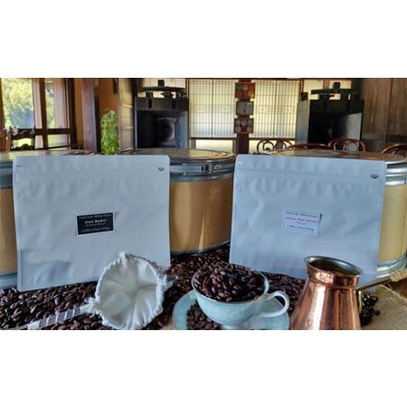 ふるさと納税 フルーティ珈琲2種（エチオピアシダモ・ブレンド） コーヒー豆 珈琲豆 コーヒー粉 コー...