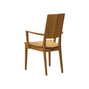 ふるさと納税 カリモク家具『肘付ダイニングチェ...の詳細画像3