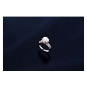 ふるさと納税 650-01あこや真珠パヴェリング 三重県鳥羽市