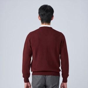 ふるさと納税 日本製 カシミヤ100% Vセー...の詳細画像3