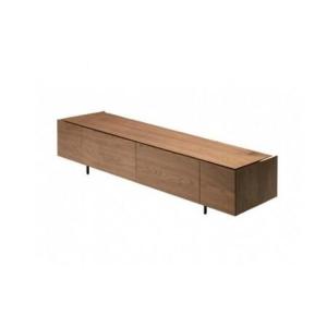 ふるさと納税 テレビ台 幅200cm ウォールナット オーク フロート テレビボード 福岡県大川市