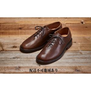 ふるさと納税 KOTOKA　 飛鳥ホールカット　ダークブラウン　 メンズ ファッション 靴 シューズ 栃木レザー KTO-4000 BN002 25.0cm 奈良県大和郡山市