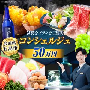 ふるさと納税 【五島市コンシェルジュ】寄附額50万円コース[PZX001]コンシェルジュ 長崎県五島市