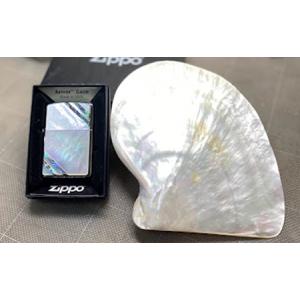 ふるさと納税 貝貼りZIPPOライター 白蝶貝...の詳細画像1