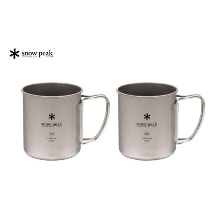ふるさと納税 スノーピーク チタンシングルマグ 300 2個セット MG-142 Snow Peak...