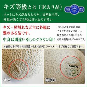 ふるさと納税 メロン クラウン 訳あり 2玉 ...の詳細画像2