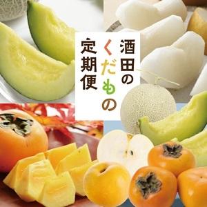 ふるさと納税 SE0470　【3回定期便】酒田の果物専門店厳選　くだもの定期便2026 (浜王メロン...