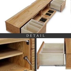 ふるさと納税 【大川家具】無垢材 テレビボード...の詳細画像3