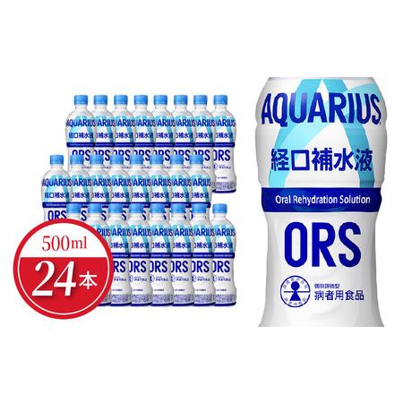 ふるさと納税 アクエリアス経口補水液 500mlPET 水分補給 スポーツドリンク ドリンク 滋賀...