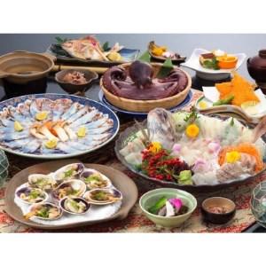 ふるさと納税 日間賀島いすず館　海鮮会席ペア宿泊券 愛知県南知多町