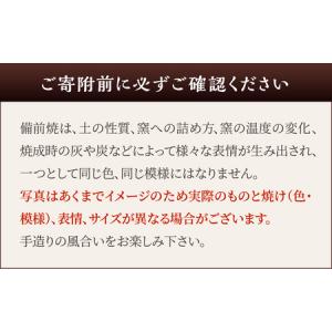 ふるさと納税 備前焼めし碗2客(緋襷) 岡山県備前市の詳細画像1
