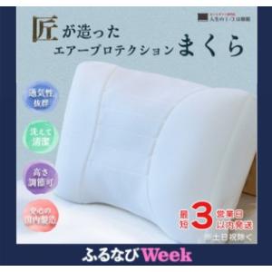 ふるさと納税 ＜京都の手作り枕 丸和＞ひとつひとつ丁寧にまごころをこめて匠がつくった「エアープロテクション枕」東洋紡ブレスエアー使用