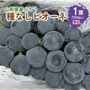 ふるさと納税 ぶどう（種なしピオーネ）１房　0030-2611 山形県上山市