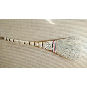 ふるさと納税 栃木県伝統工芸品指定　手作りほうき　栃木産ほうき草使用「変り型ほうき」