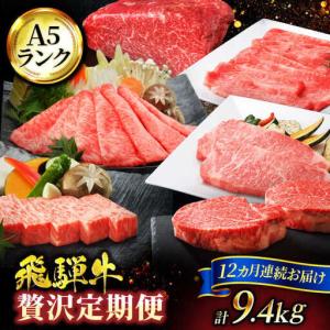 ふるさと納税 【12回定期便】飛騨牛 贅沢定期便...の商品画像