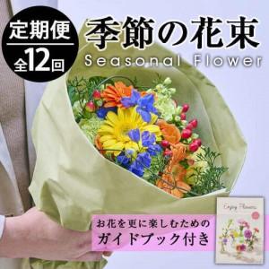 ふるさと納税 ＜定期便・12回(連続)＞季節のお楽しみブーケ(生花：Sサイズ)生花 お花 花束 フラワー 植物 贈り物 インテリア【FM-7】【フラワー.. 宮崎県門川町