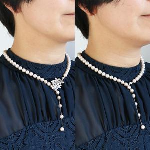 ふるさと納税 7-7.5ミリ アコヤ真珠 ネッ...の詳細画像3