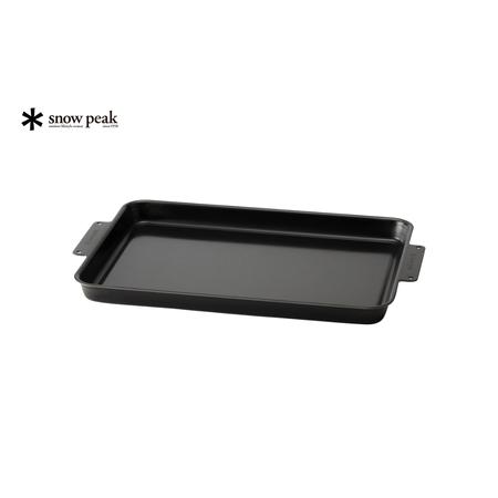 ふるさと納税 スノーピーク グリルプレート黒皮鉄板 GR-006 キャンプ アウトドア バーベキュー...