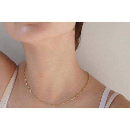 ふるさと納税 【LENERAオリジナルネックレス】sparkle chain necklace 東京...