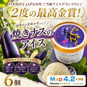 ふるさと納税 焼きナスのアイス 6個セット｜アイス 高知県安芸市