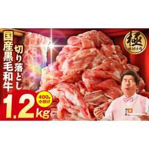 ふるさと納税 国産 黒毛和牛 切り落とし 合計1.6kg 小分け