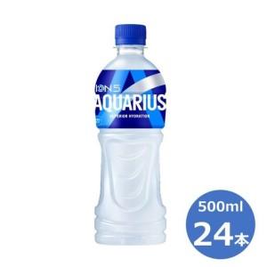 ふるさと納税 【最短翌日発送】アクエリアス500mlペットボトル ２４本セット 【433】 岩手県花巻市