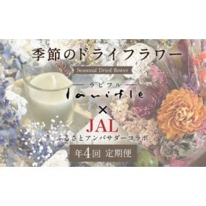 ふるさと納税 【年4回定期便】季節のドライフラワー【JALふるさとアンバサダーコラボ商品】 大分県竹田市