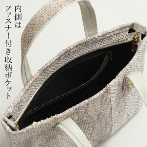 ふるさと納税 S056-012_パイソン手提げ...の詳細画像3