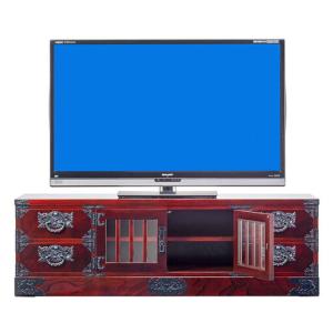 ふるさと納税 仙台箪笥 五尺テレビボード 拭き...の詳細画像3