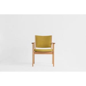 ふるさと納税 LIM Living Chair リムリビングチェア（ミズナラ）布座：オリーブ 北海道東川町