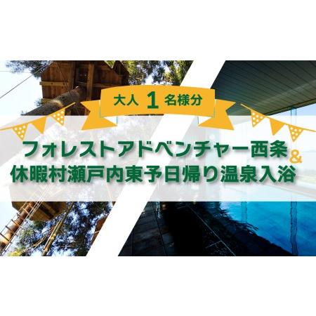 ふるさと納税 ★四国最大級★〜アウトドアパーク〜　フォレストアドベンチャー利用券＆ 休暇村瀬戸内東予...