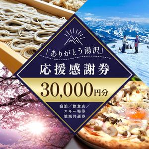 ふるさと納税 「ありがとう湯沢」応援感謝券 【寄附金額:100,000円〜お 
