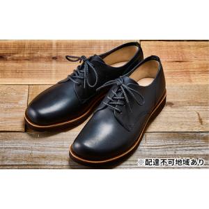 ふるさと納税 足なりダービー ブラック 革靴 KOTOKA メンズシューズ KTO-3001 28.0cm 奈良県大和郡山市