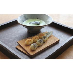 ふるさと納税 木の器 菓子皿・菓子切りペアセッ...の詳細画像2