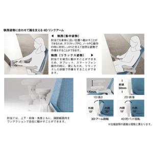 ふるさと納税 オフィスチェア イトーキ アクト...の詳細画像2