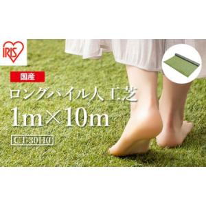 ふるさと納税 人工芝 ロングパイル人工芝 １ｍ×１０ｍ