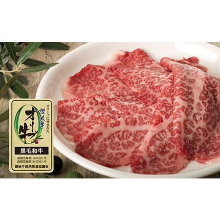 ふるさと納税 牛肉 オリーブ牛 モモスライス 800g（800g×1パック）【化粧箱入り】【配送不可...