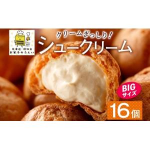 ふるさと納税 北海道 シュークリーム 4個入り×4袋 計16個 個包装 カスタード クリーム 洋菓子 生菓子 スイーツ デザート おやつ 冷凍 ふ.. 北海道倶知安町