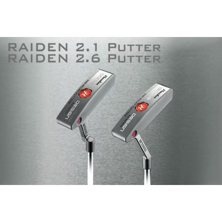 ふるさと納税 RAIDEN 2.1(クランク)／2.6(スラント) PUTTER スチール | ゴル...