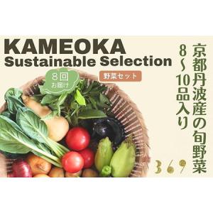 ふるさと納税 【8回定期便】丹波産の旬野菜セット 有機 野菜 京都府亀岡市