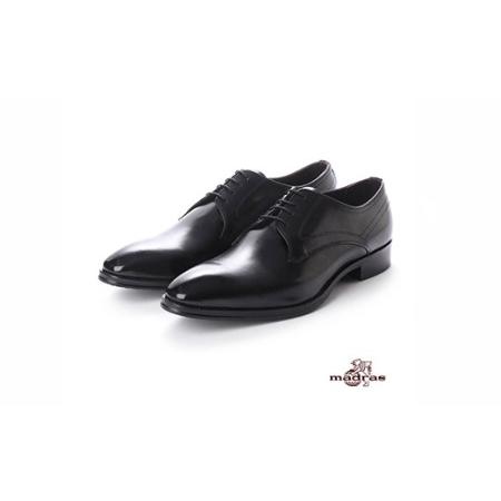 ふるさと納税 madras(マドラス）紳士靴 M410(サイズ：25.5cm、カラー：ブラック) 東...