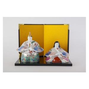 有田焼 勝山作 雛人形 お雛さま ひな人形 置物 昭和レトロ 陶器