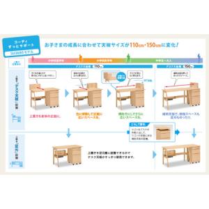 ふるさと納税 カリモク家具『学習デスクセット:...の詳細画像3