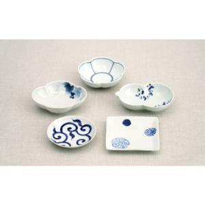 ふるさと納税 有田焼 粋なカタチ 染付小皿小鉢...の詳細画像1