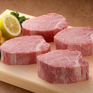 ふるさと納税 【定期便4回】佐賀牛ヒレステーキ:...の商品画像