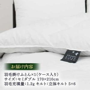 ふるさと納税 羽毛布団 本掛け セミダブル ア...の詳細画像4