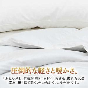 ふるさと納税 羽毛布団 肌掛け ダブル アイダ...の詳細画像3