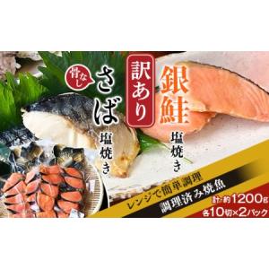 ふるさと納税 H7-43【訳あり】レンジで簡単調理 銀鮭塩...