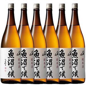 ふるさと納税 日本酒 八海山 純米酒 魚沼で候 1800ml×6本 新潟県魚沼地域限定 新潟県南魚沼...