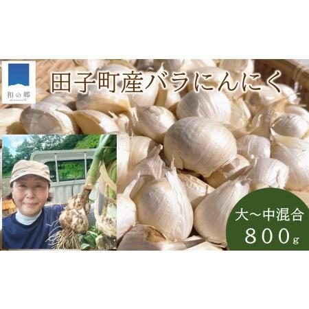 ふるさと納税 訳あり 田子町産にんにく家庭用バラ約800g 青森県田子町